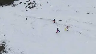 Navacerrada Spain Neve na Espanha