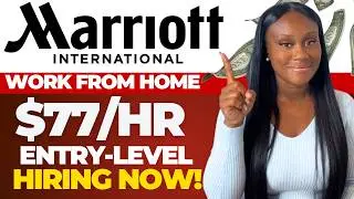 MAKE $12,320/MONTH | NO DEGREE Hotel Remote Jobs | Marriott Remote Jobs