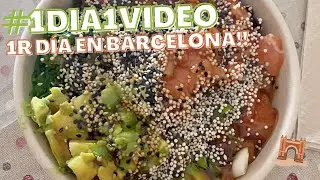 ABANDONO A CHRIS Y ME VOY A BARCELONA ! WRAP DE SALM&Oacute;N - POKE BOWL - BUBBLE TEA