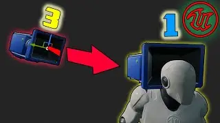 Unreal Engine 4  Настройка переключения камеры в режим от первого лица на третий