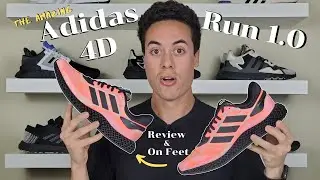 Adidas Run 1.0 Signal Coral / Black 4D - (Review & On Feet) - Most Detailed Breakdown!
