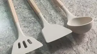 Silicon spatula unboxing