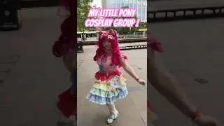 My little pony cosplay group ! #mlp #mylittlepony #cosplay #shorts #cosplayer #megacon