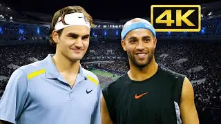 Roger Federer vs James Blake - Masters Cup Final 2006 | 4K Highlights