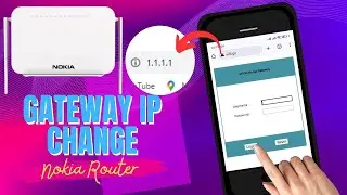 How To Change router Getaway IP Address || Nokia Router ka Getaway Ip Change kare || Wifi Setup