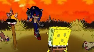 Bob esponja vs Sonic exe