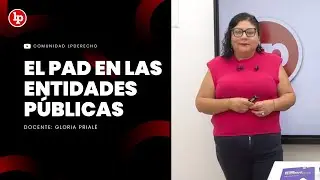 El PAD como instrumento de control de gestión en las entidades públicas | Gloria Priale