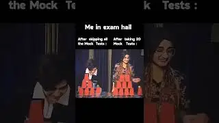 Mock Test Power! 🔥 | This is Why You Shouldn&rsquo;t Skip  😅 #examfun #motivation Success Academy Kochi