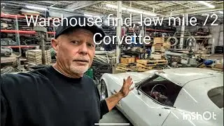 How did a low mile Corvette end up in this warehouse??? 