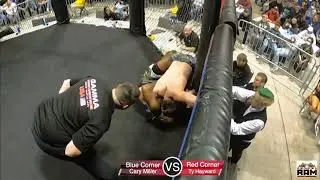 RAM II Cary Miller vs Ty Hayward (MMA) Third Fight of The Night