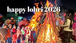 Lohri celebration 2026😍 Lata Panwar vlogs