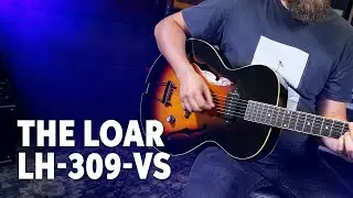 The Loar LH-309-VS Archtop Electric Guitar Demo