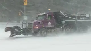 Snowstorm hit parts of Canada, triggering power outage, disrupting flights