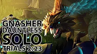 Gnasher Dauntless Trials - Chain Blades