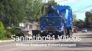 Two Heil Rapid Rail Garbage Trucks - Republic Services
