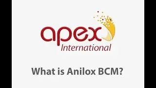 What Is Anilox BCM