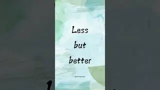 Less but better 😌 💌 #quotes #positivevalues #powerofvalues #facts #lifevalues #better