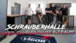 Die Halle wird ein absoluter Traum! - Neue Vigor Werkstatteinrichtung I RD48