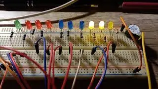 Dwie diody led Stroboskop