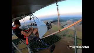 Legal Eagle Ultralight first landing on the runway 