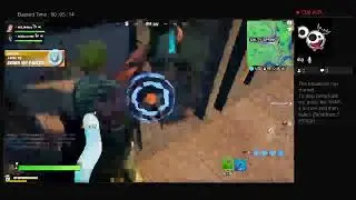 playing fortnite