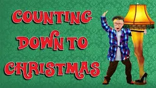 Counting Down To Christmas backing track karaoke instrumental A Christmas Story