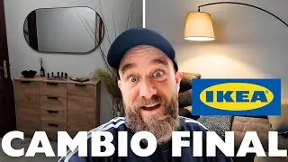 &iexcl;POR FIN! Entrada IKEA TERMINADA y Sal&oacute;n nuevo ✨ Montando Espejos, L&aacute;mpara y Ropa de Cama