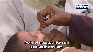 Two killed in attack on Pakistani polio vaccination team