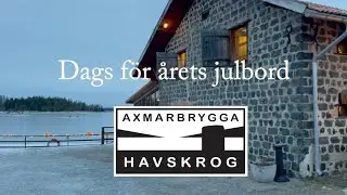 Julbordet p&aring; Axmar Brygga