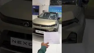 Tata nexon loan details EMI per #nexon2025  #tata