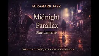 Midnight Parallax &mdash; Cosmic Lounge Jazz (Velvet Neo-Noir) | Blue Lanterns