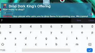 Nightmare Teeny Devil wings from Dark king's Offering! - Growtopia