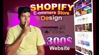 300$ Shoes website design | Create Shopify E-commerce store using premium in Bengali language