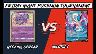 Friday Night Pokemon Tournament #38 - Weezing spread vs. Milotic V --- Competitive PTCGO
