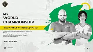 BRODY MOST PICKED HERO M3! | RED CANIDS VS BEDEL | GAME 1| MLBB World Championship 2021