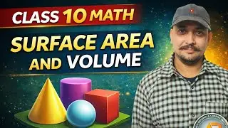 27-SURFACE AREA AND VOLUME ।। Class 10।।math ।। Jai sir