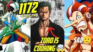 ZORO Is Cooking 😱 |One Piece Chapter 1172 Spoilers In Hindi..🔥| KRISHNA SENSEI..