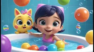 Luna&rsquo;s Splash Splash Bath &ndash; Bubble Fun! | Fun Bath Time Song for Kids | Bubbles and Splashing Fun