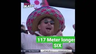 Ohh😱😱 Can you find the ball || Liam Livingston hit 117 Meter longest six 👍&hearts;️