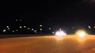 Street Racing at Miller Park, Da integra vs v8 trans am (1st race)