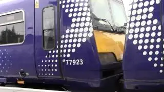 320321 heading for Motherwell & 320306 & 320303 heading for Dalmuir
