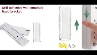 Power Strip Holder - Under Desk Cable Management, Cord Organizer