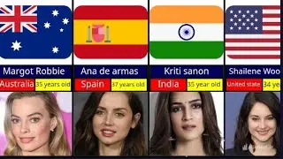 Top 20 International Actresses by Beauty | Age, Birthdate & Country