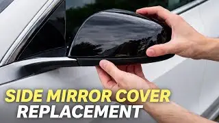 Tesla Side Mirror Cover Replacement | Model 3 & Model Y