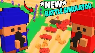 HUGE Army Men HORDE in NEW Battle Simulator! - Voxel Battle Simulator Gameplay