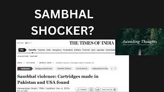 SAMBHAL ISLAMIC MOB VIOLENCE &THE PAKISTAN-USA CONNECTION? #riot #islamicvideos #pakistan #india