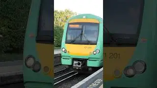 Southern Class 171 Turbostar | 171201 roars out of Hampden Park - 10/7/2025