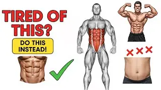 COMPLETE Core Workout: 8 Best Exercises for Upper & Lower Abs