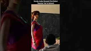 INDIAs first Robot teacher🤖✨