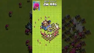Level 1 archers vs  Level 1 Longshot Guardian ! #clashofclans #coc #longshot
